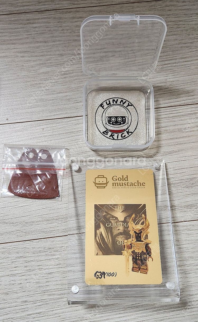 황금수염 헤임달 및 퍼니브릭 오딘 레고커스텀 미니피규어 일괄 팝니다.--3