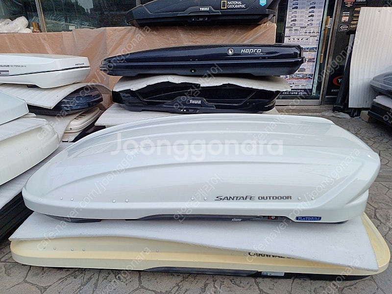 툴레 하프로 팩라인 코토 일체형 루프박스 루프탑텐트 가로바 자전거캐리어 어닝 중고 판매,당일매입(상시 업데이트)--7