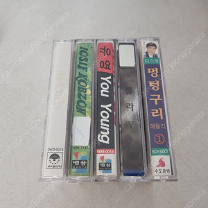 카세트 테이프 5개 판매