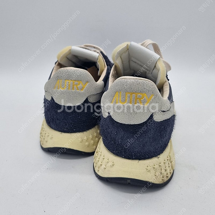 오트리 릴윈드 로우 나일론 스웨이드 스니커즈 블랙 남성 285mm--6