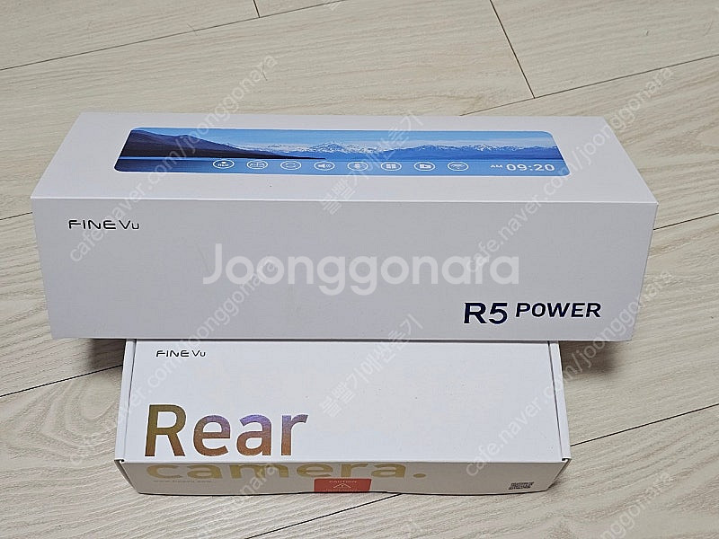 파인뷰 R5 power 블랙박스 GPS포함 미개봉 새제...--0