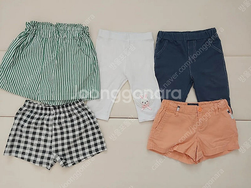 4~5살 여아 여름옷, 바지, 원피스 일괄(폴로, 한나...--1