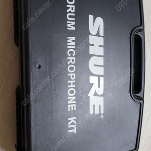 (급처!!!!!!!!!!!) 미사용 shure 드럼마이크 세트 저렴히 판매합니다.