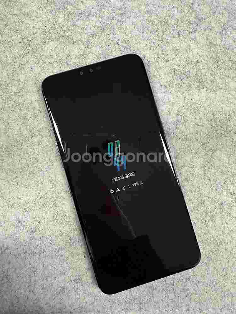 (미파손)LG V50 블랙 128G 깨끗한 A급 가성비...--3