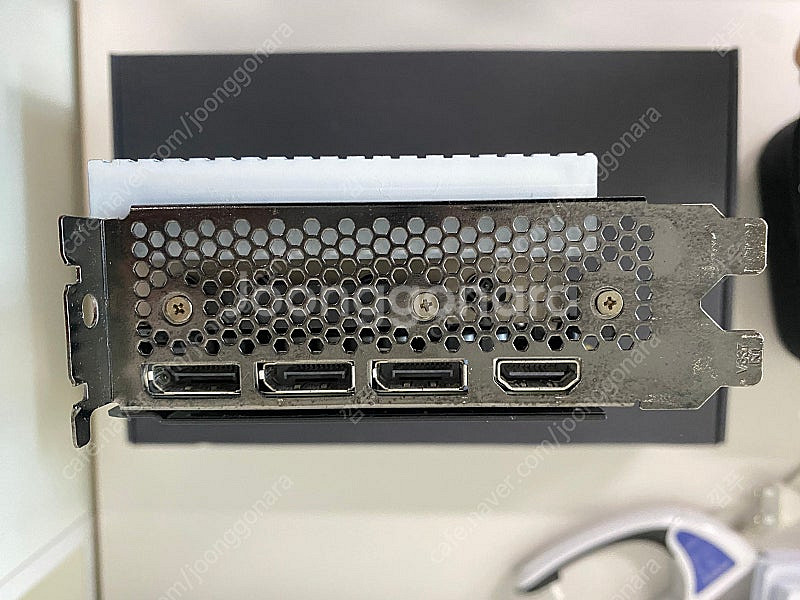 HP 3080 10GB 그래픽카드 (화이트로 직접 염색...--1