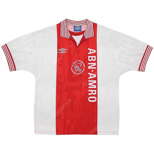 [M] 1996/97 Umbro Ajax Home Shirt 엄브로 아약스 홈 셔츠 유니폼 져지 90년대 빈티지 90s 네덜란드 축구