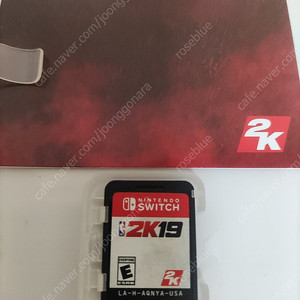 닌텐도 스위치 NBA 2K19 알칩 + FIFA 20 알칩 팝니다.