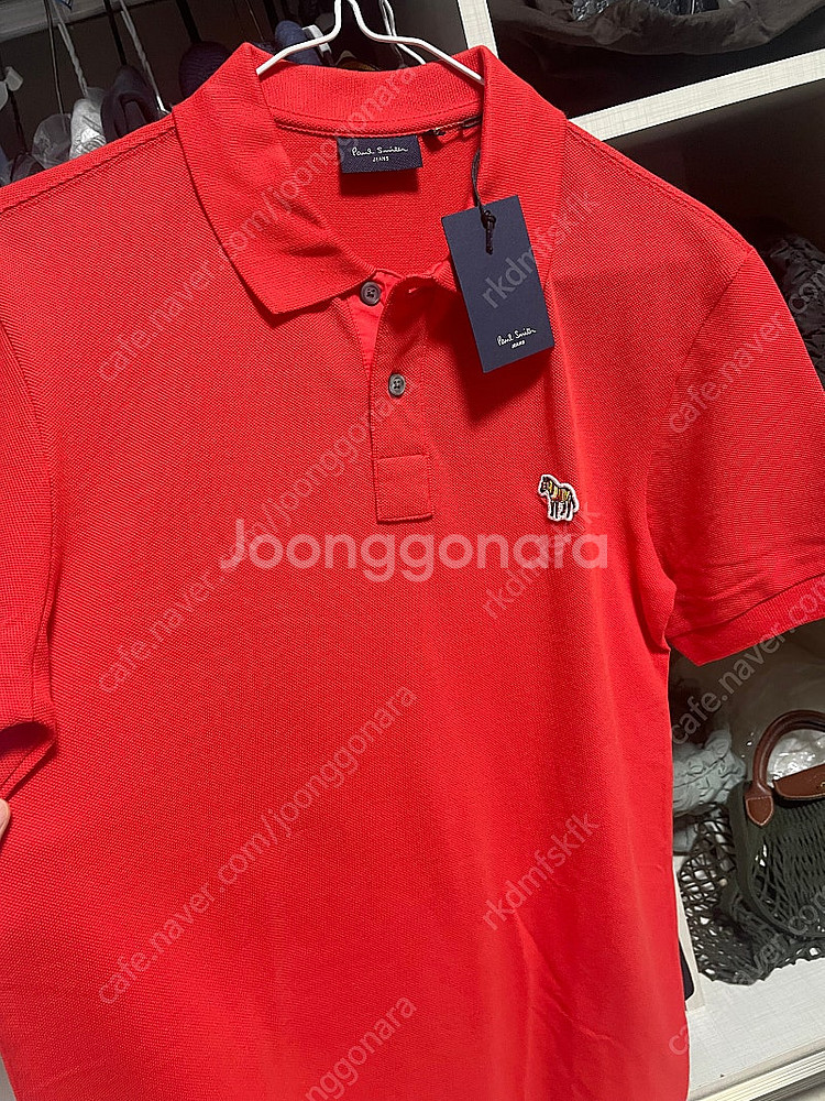폴스미스 카라 반팔 폴로티셔츠 새상품 xs 택포--0