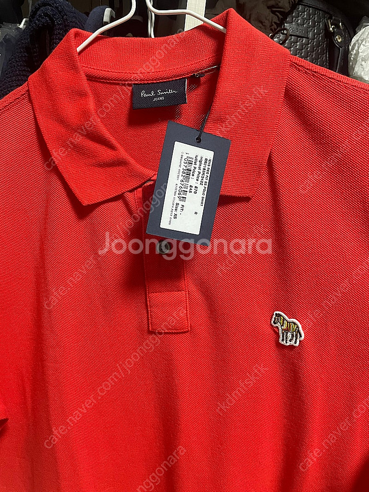 폴스미스 카라 반팔 폴로티셔츠 새상품 xs 택포--2