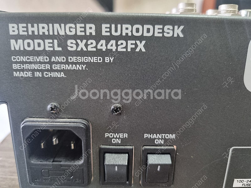 BEHRINGER EURODESK SX2442FX 오디...--0