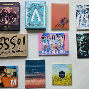 k-pop 싸인cd(67개) +노싸인 13개 일괄팝니다