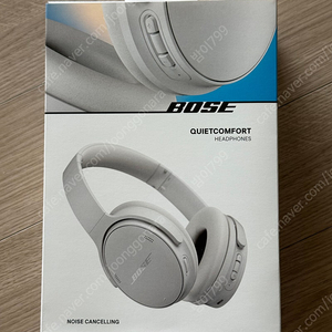 보스 qc 헤드폰 새상품 화이트
