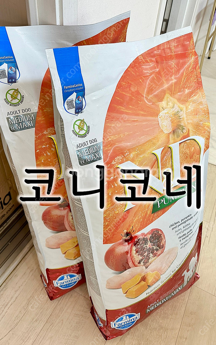 파미나 강아지사료 N&D Dog그레인프리 펌프킨 닭고기--0
