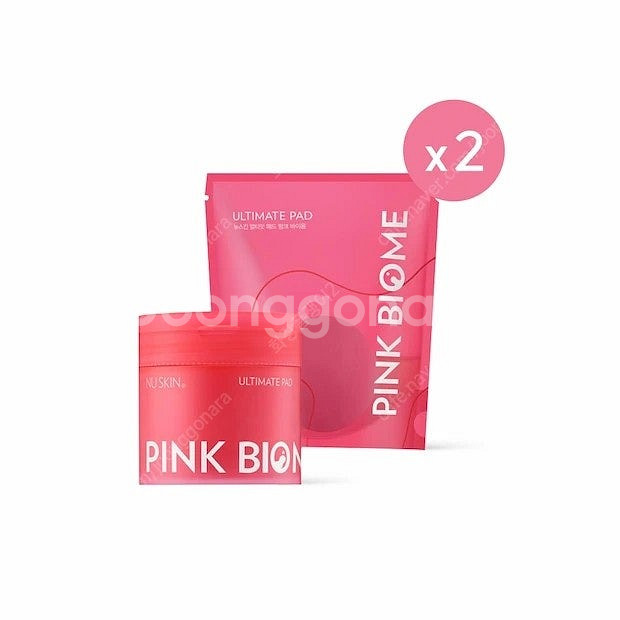 뉴스킨 핑크 바이옴 리필 세트 2SET--0