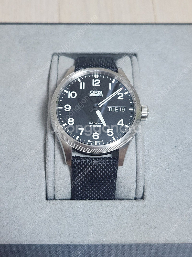 오리스 빅크라운 프로파일러 데이데이트 45mm--2