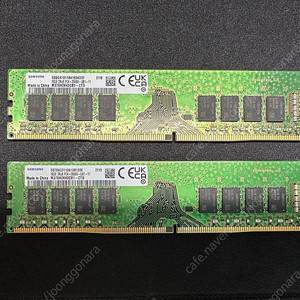 상태좋은 삼성램 DDR4 2666V 16GB 2개(양면) 팝니다.