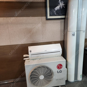 LG 휘센 스탠드 / 벽걸이 트윈 에어컨, 실외기 일괄