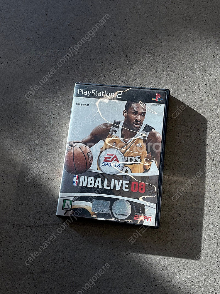 PS2 플스2 NBA LIVE 08 정발--0