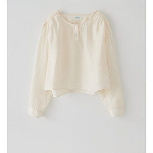 타낫 T/T Henly neck button blous