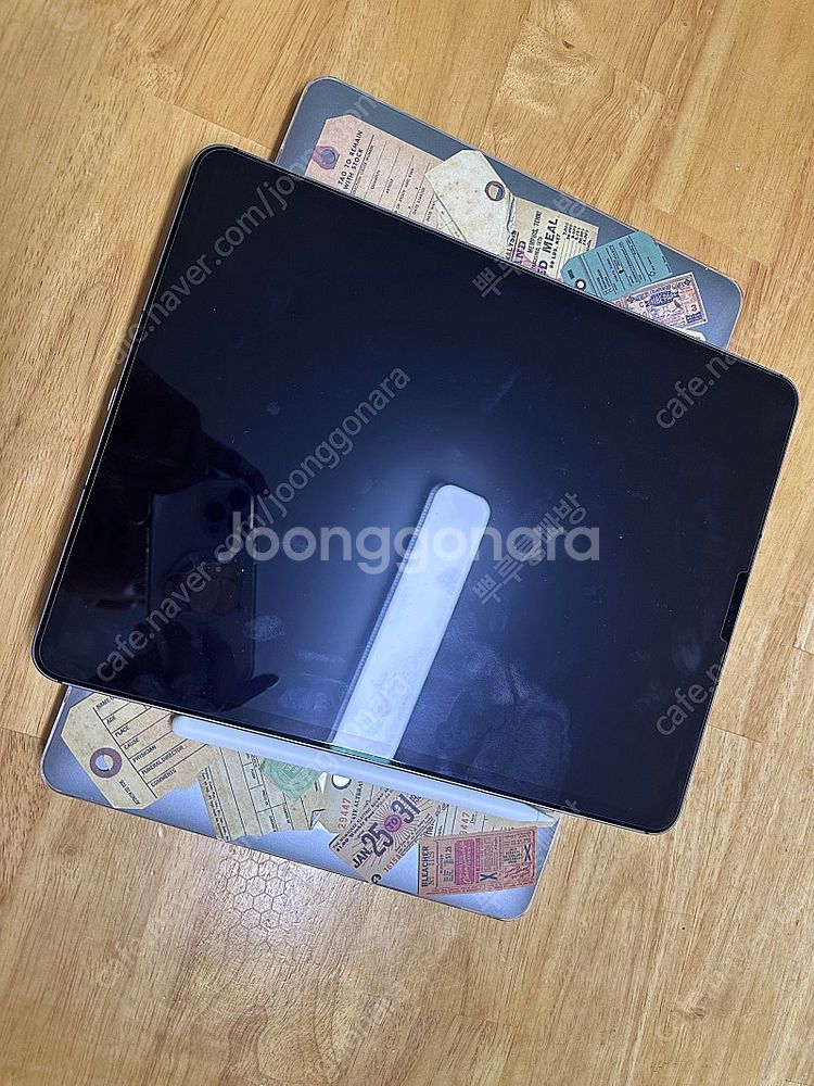 아이패드프로 12.9 m1 스그 128g 셀룰러 + 매직키보드 + 애플펜슬 2세대--1