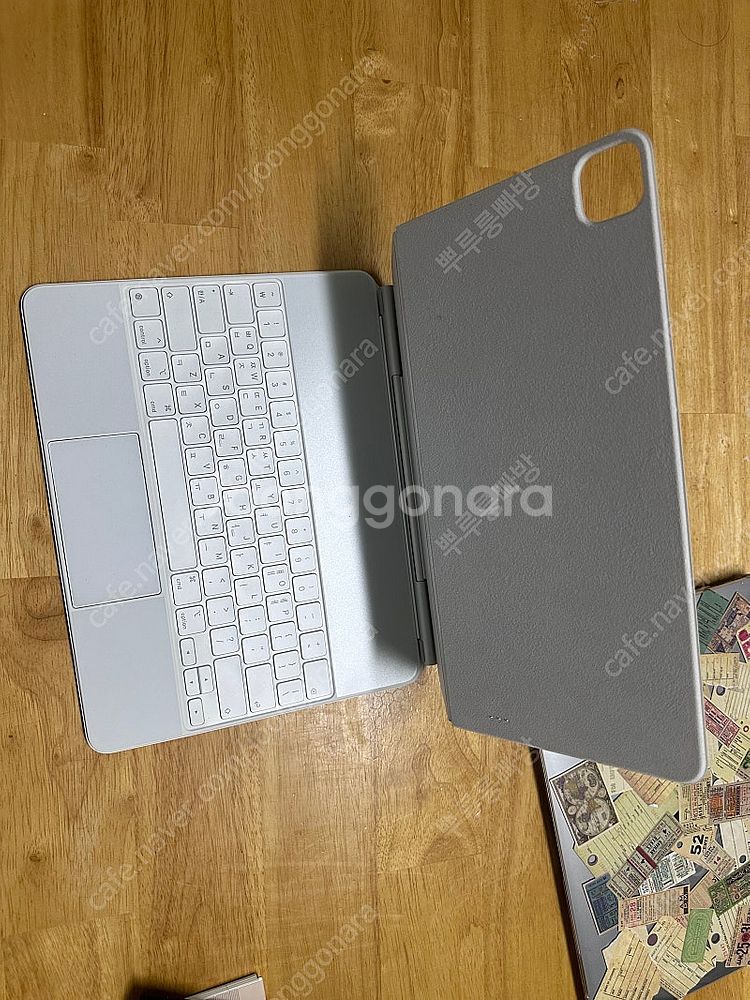 아이패드프로 12.9 m1 스그 128g 셀룰러 + 매직키보드 + 애플펜슬 2세대--9