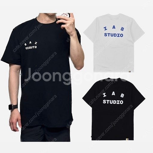 아이앱 티셔츠 블랙 L--0