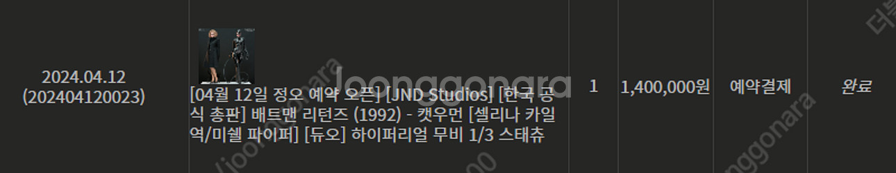 JND 스튜디오 위쳐, 캣우먼 할인 양도, 할리퀸, 리...--6