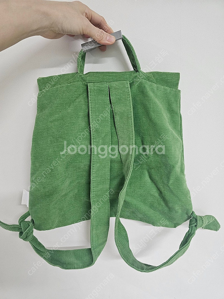 마뉴엘라 코듀로이 도기 키즈백팩--1