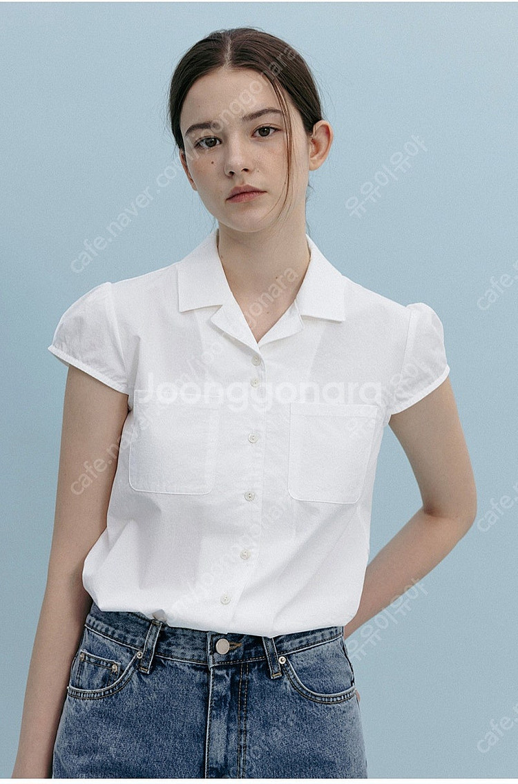 망고매니플리즈 듀블린 포켓 셔츠 아이보리 s dubly...--0