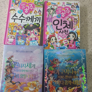 테아시스터즈의 판타지모험2권, 예쁜공주시리즈2권
