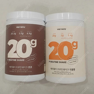배리웨이 대용량 프로틴쉐이크 초코 / 곡물퐁