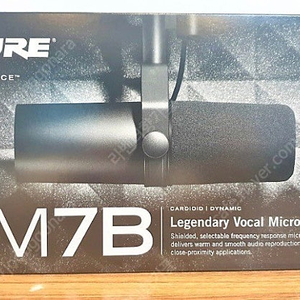 SHURE SM7b 마이크 중고 5개월 삼아 정품 판매해보아요!
