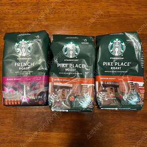 스타벅스 파이크 플레이스 로스트 분쇄원두 3팩 이미지