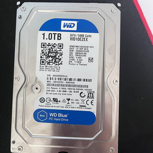 WD 1tb HDD 내장 하드디스크
