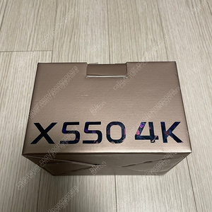 파인뷰 X550 4K 블랙박스 미사용 제품