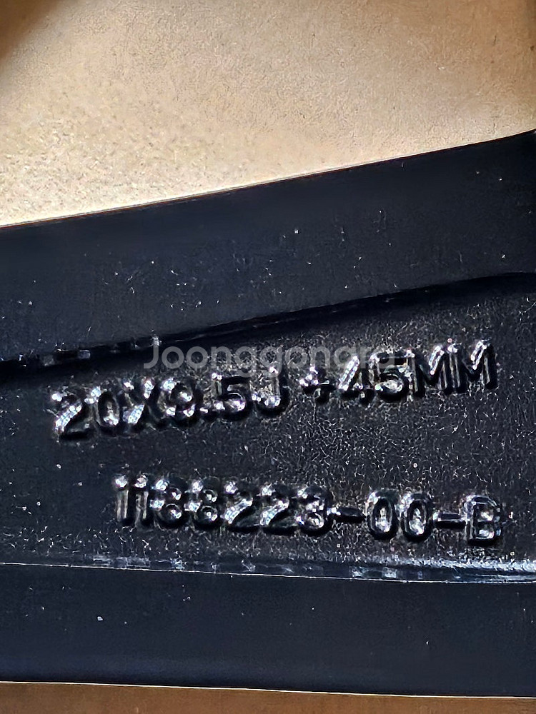 테슬라 모델Y 20인치 인덕션 순정 휠 1EA, 품번1...--3