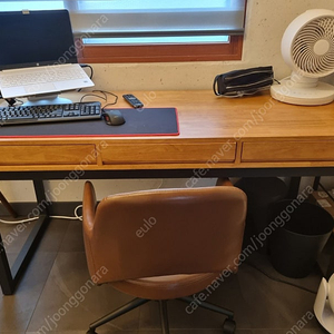 원목 서랍 책상+의자
