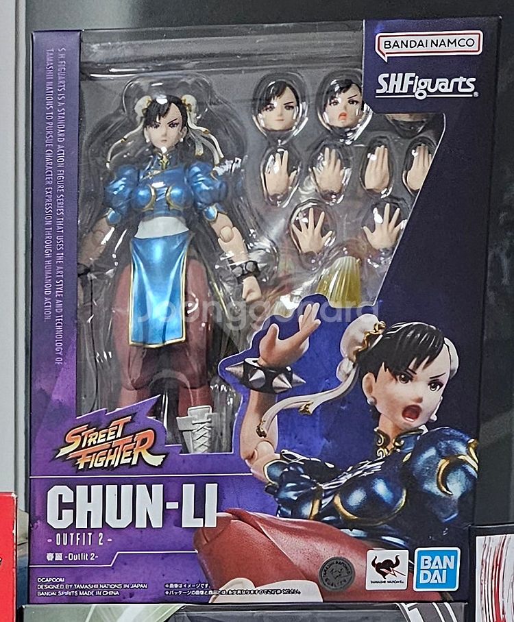 SHF 춘리 아웃핏2 단순개봉품 팝니다.--0