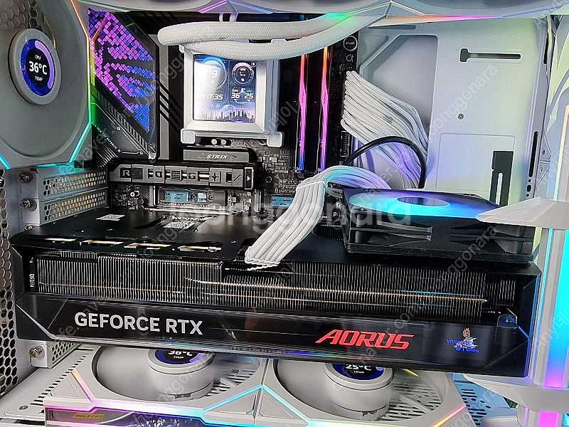 기가바이트 RTX 5080 어로스 마스터 제이씨현 판매--2