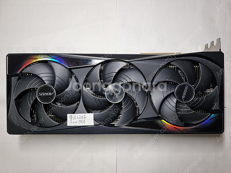 기가바이트 RTX 5080 어로스 마스터 제이씨현 판매--4