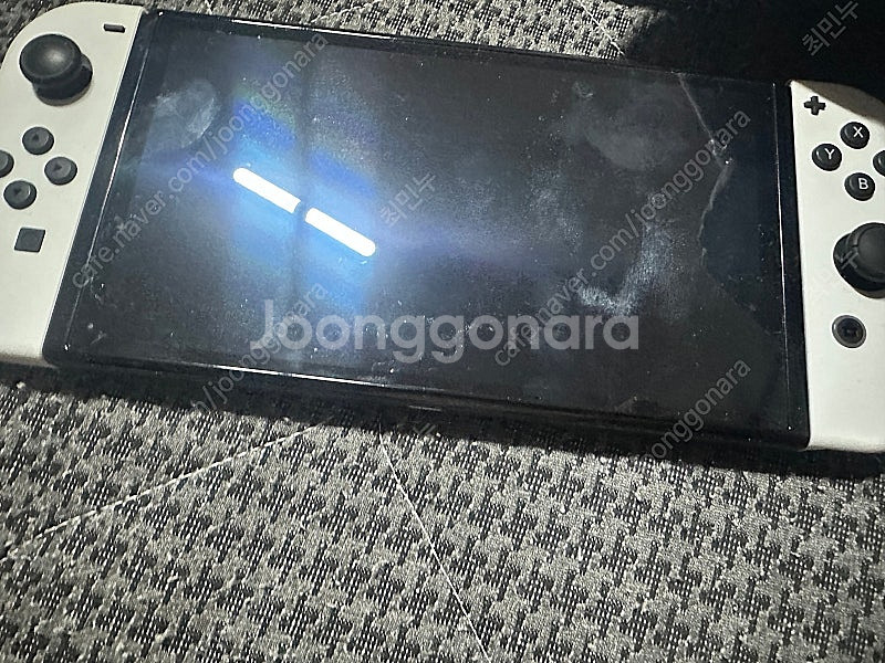 닌텐도 스위치 OLED 하루도안쓴풀박스--1