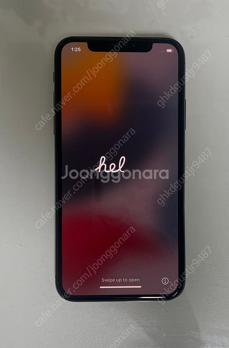 아이폰X 스페이스 그레이 판매합니다 (64GB)--2