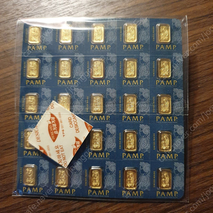 팜프 1g×25 멀티 골드바 pamp