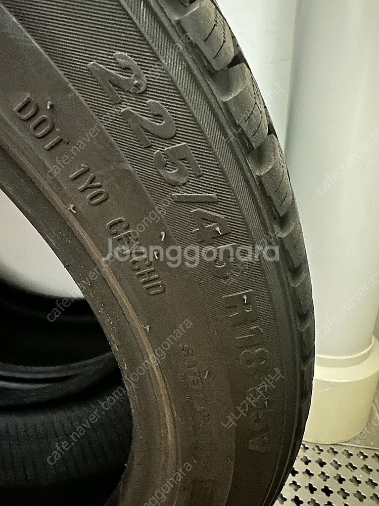 중고 금호 윈터타이어 판매합니다.(225/45R18, ...--7