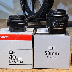 캐논 EF 50mm, 40mm렌즈 판매합니다.