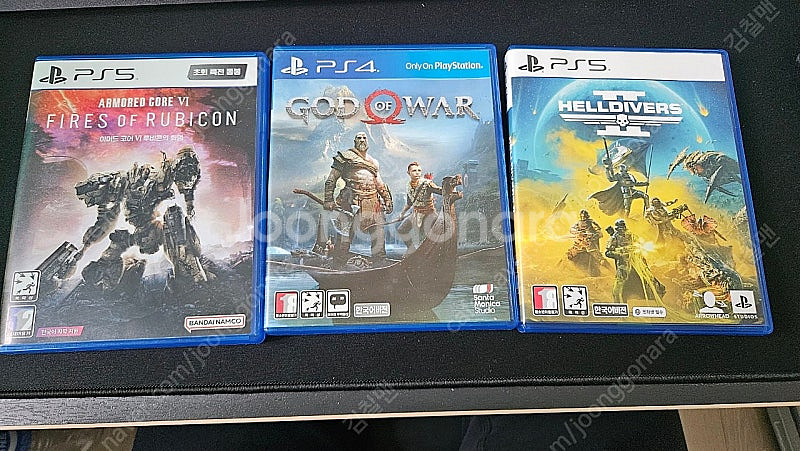 ps4갓오브워,헬다이버즈2,아머드코어6 판매--0