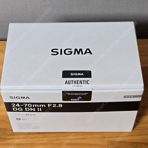 시그마 24-70mm f2.8 dg dn ii 시계륵2 소니마운트 팝니다