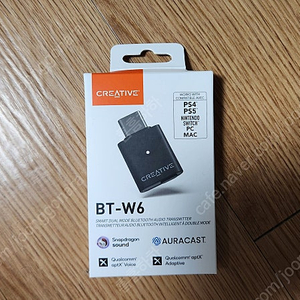 크리에이티브 bt-w6 동글이 팝니다