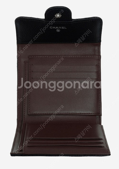 [새제품] 샤넬 클래식 스몰 플랩 지갑 (캐비어/블랙/...--2