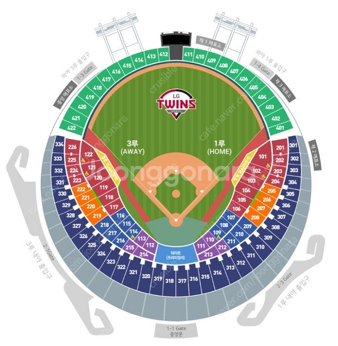 [6월 1일(일) KBO LG vs 삼성] 1루 레드석...--0